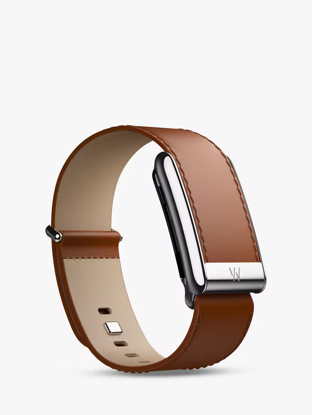Whoop 5 LeatherLuxe Band Titanium