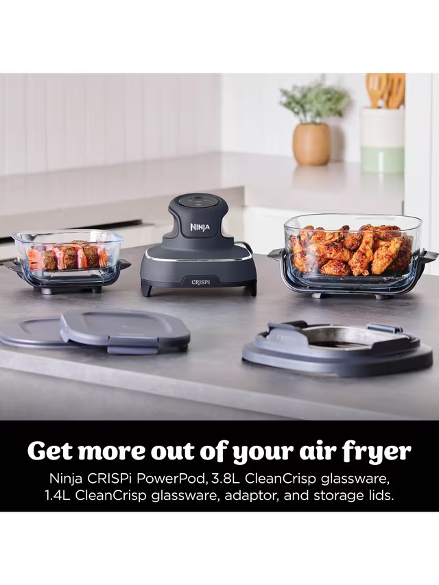 Ninja CRISPi 4-in-1 Portable Glass Air Fryer