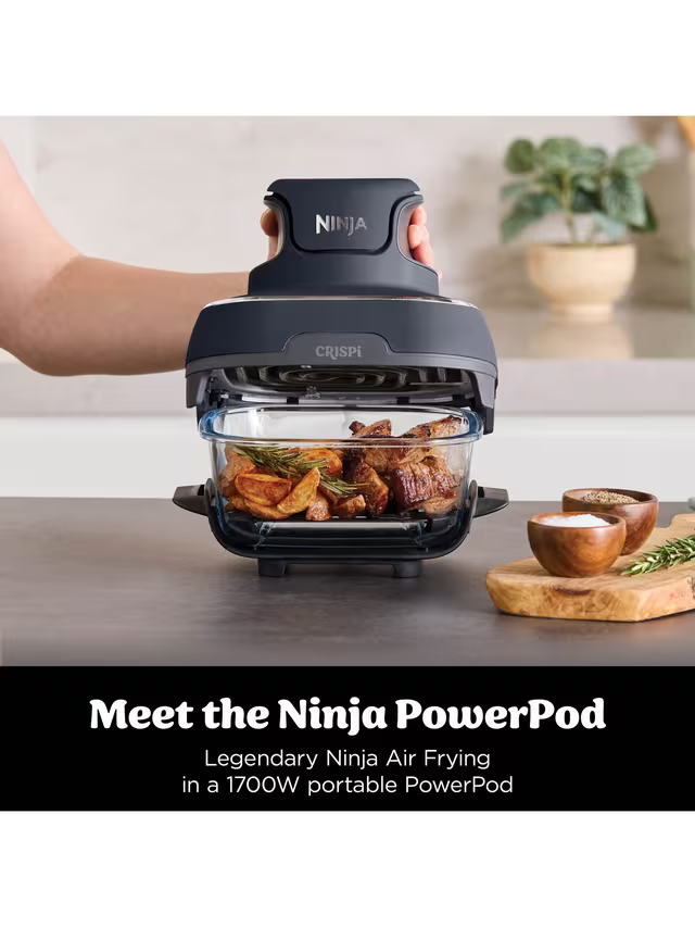 Ninja CRISPi 4-in-1 Portable Glass Air Fryer