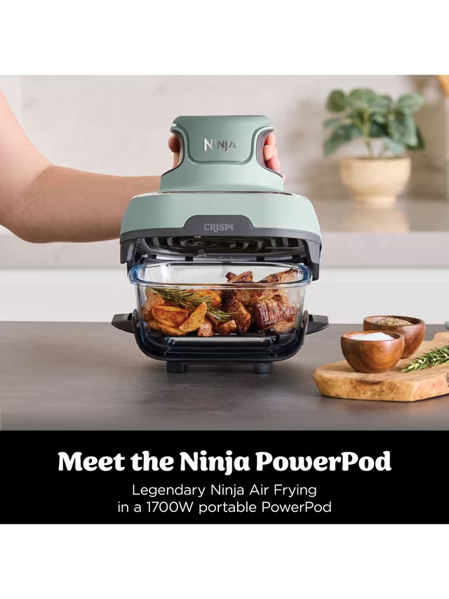 Ninja CRISPi 4-in-1 Portable Glass Air Fryer