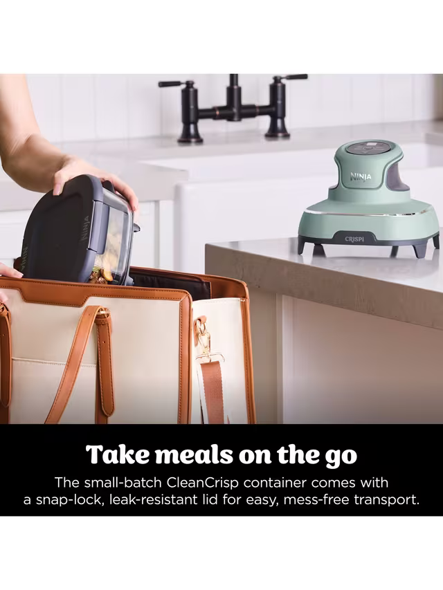 Ninja CRISPi 4-in-1 Portable Glass Air Fryer