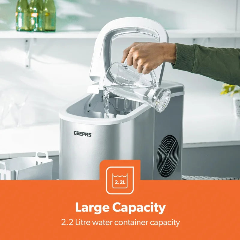 Geepas Portable Automatic Ice Maker GIM63015