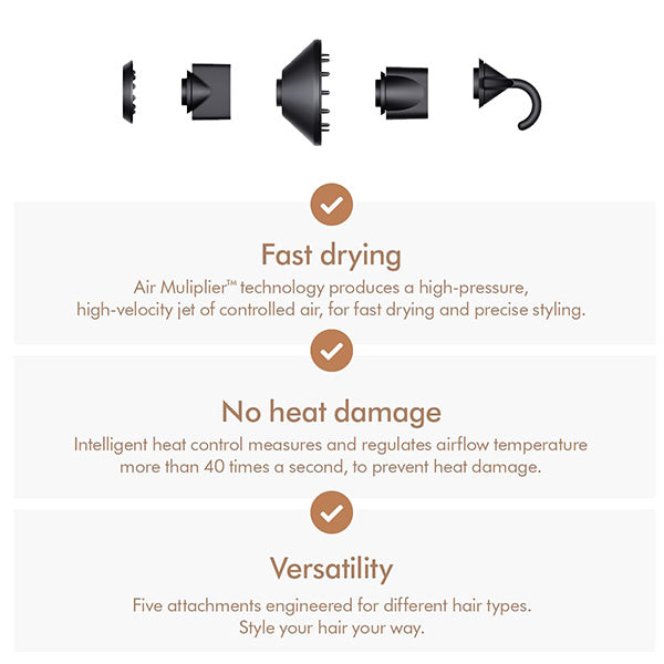 Dyson Supersonic HD08 Hair Dryer-Prussian Blue/Rich Copper