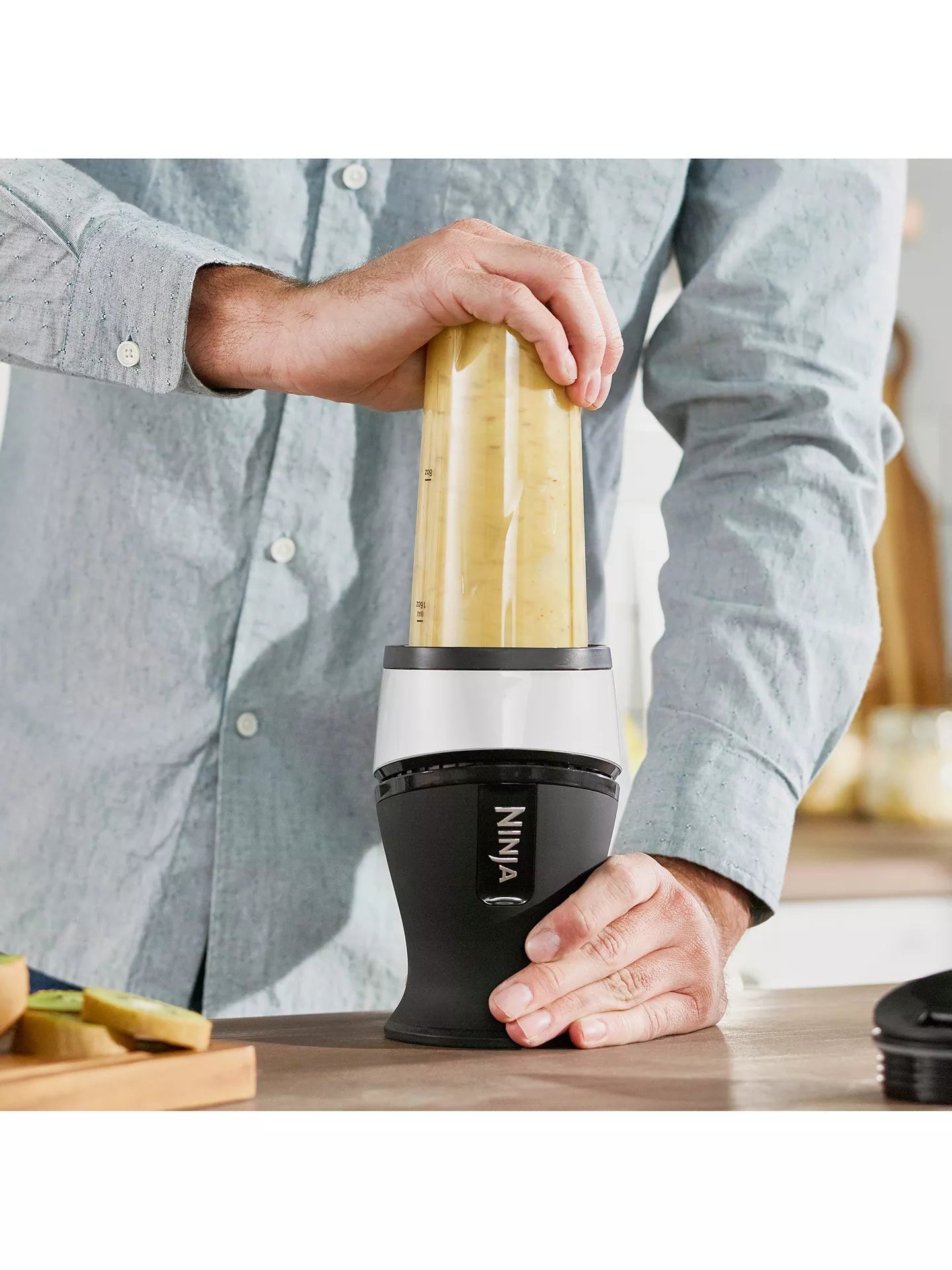 Ninja Nutri 700W Slim Blender & Smoothie Maker QB3001