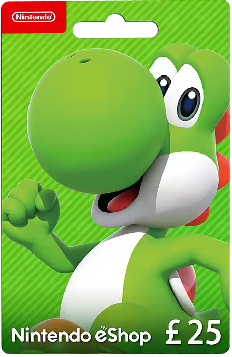 Nintendo E-Shop 25 Gift Card - UK