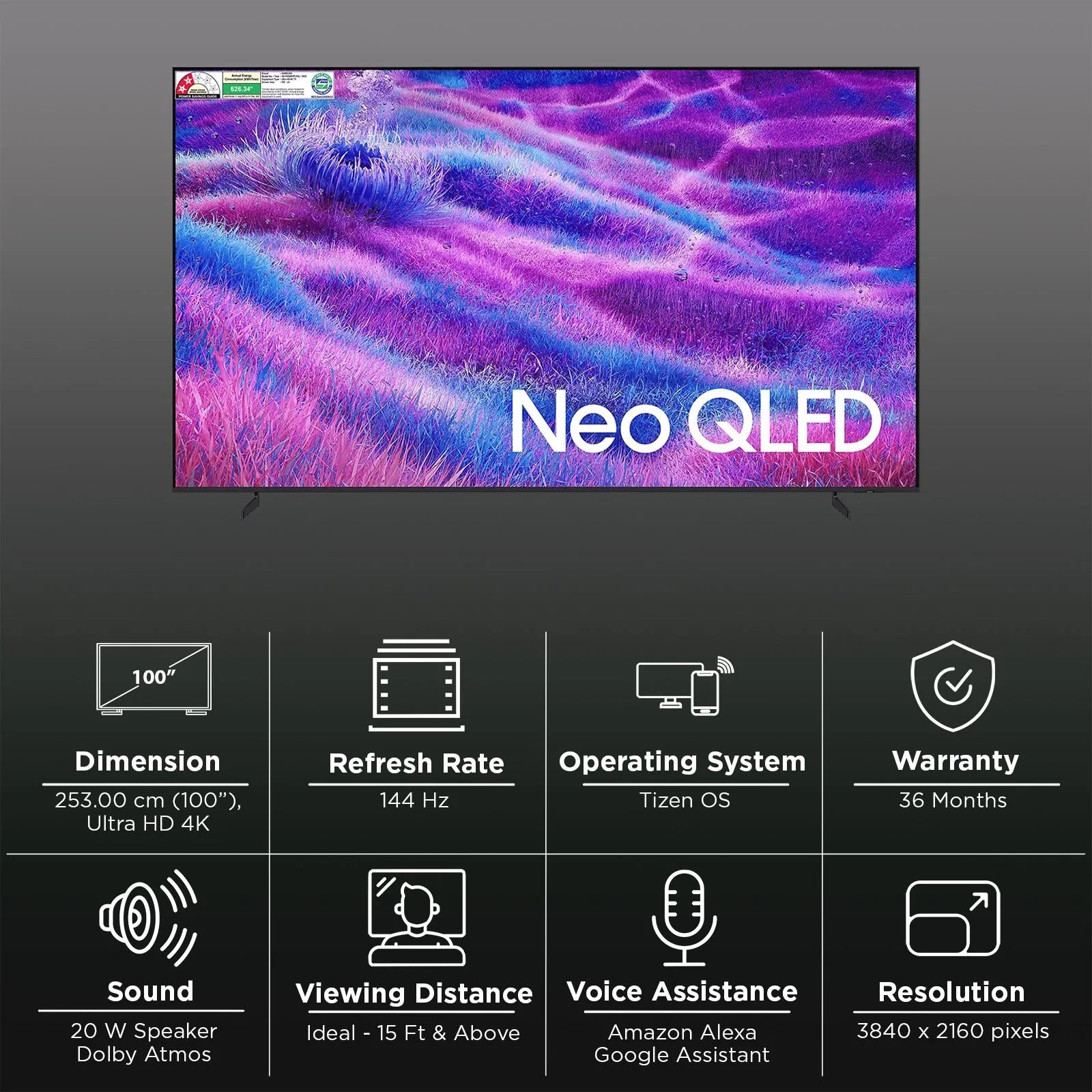 Samsung Neo QLED QN80F 4K Smart TV