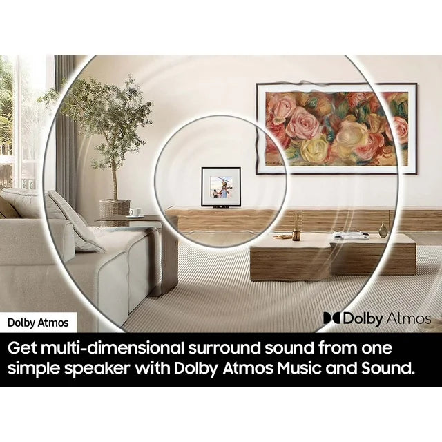 Samsung Music Frame Wi-Fi Speaker HW-LS60D/EN 120W Bluetooth Dolby Atmos
