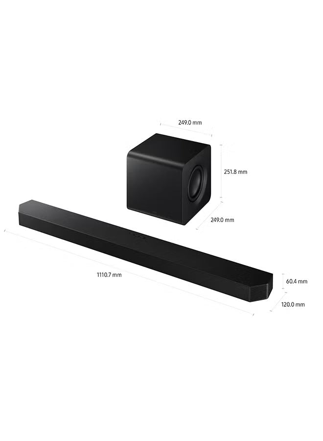 Samsung Soundbar Q-series HW-Q800D 5.1.2 ch Sub Woofer