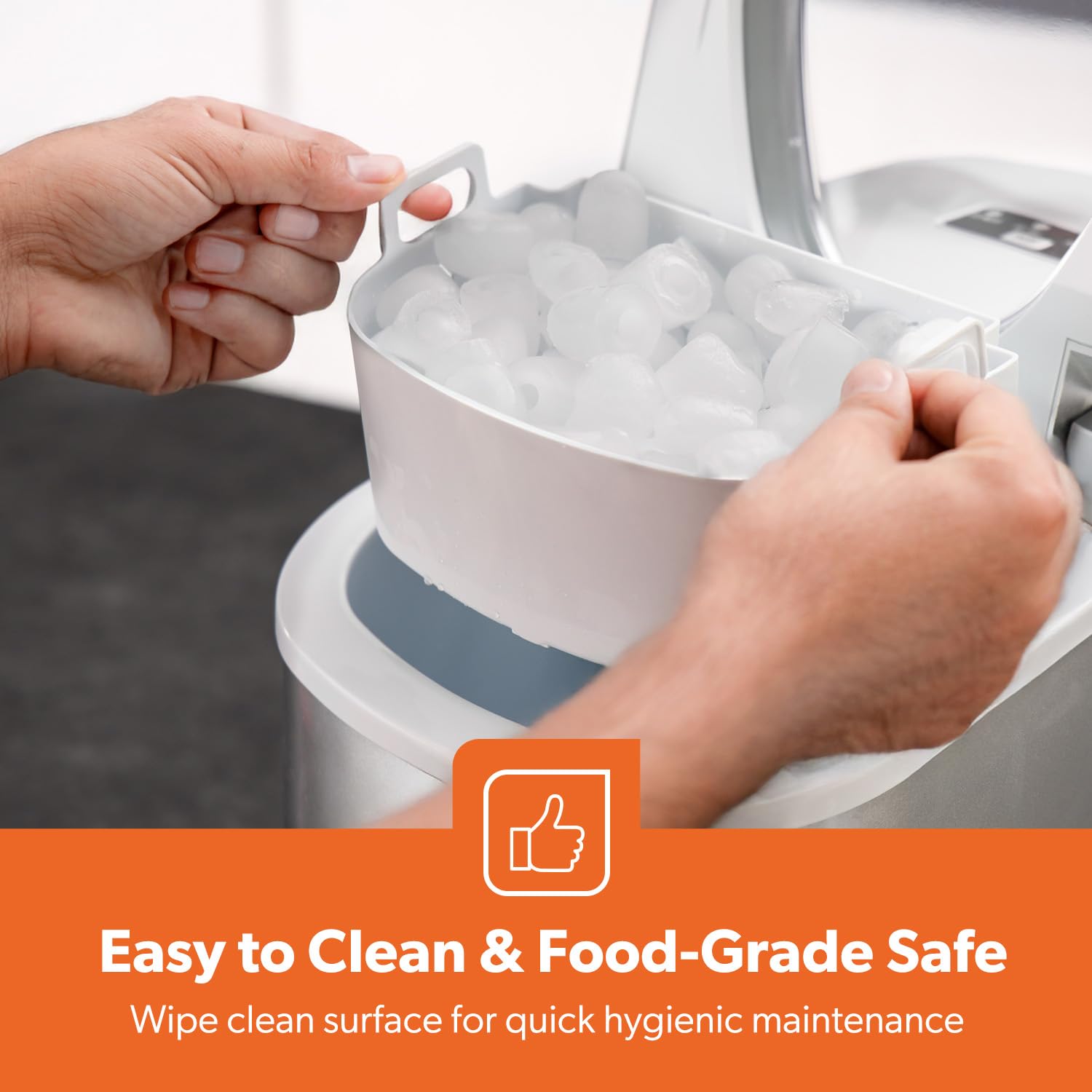 Geepas Portable Automatic Ice Maker GIM63015