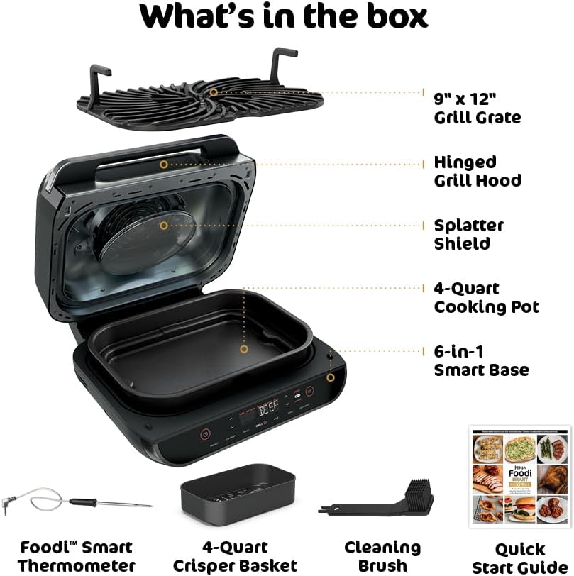 Ninja Foodi Smart XL Grill and Air Fryer AG551