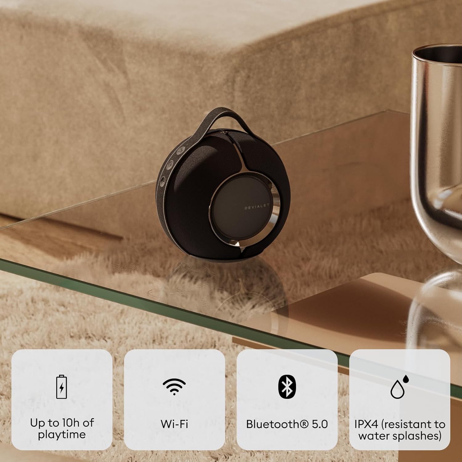 Devialet Mania High End Stereo Wireless Portable Speaker