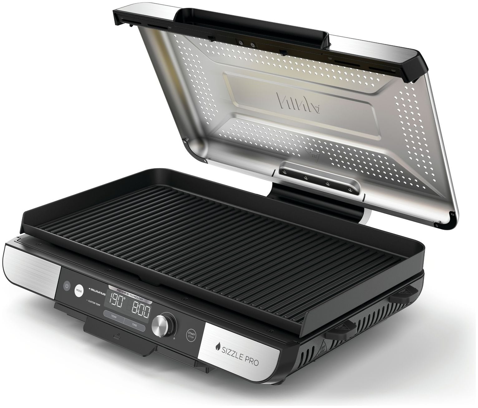 Ninja Sizzle Pro XL Indoor Grill and Griddle Flat Plate GX101