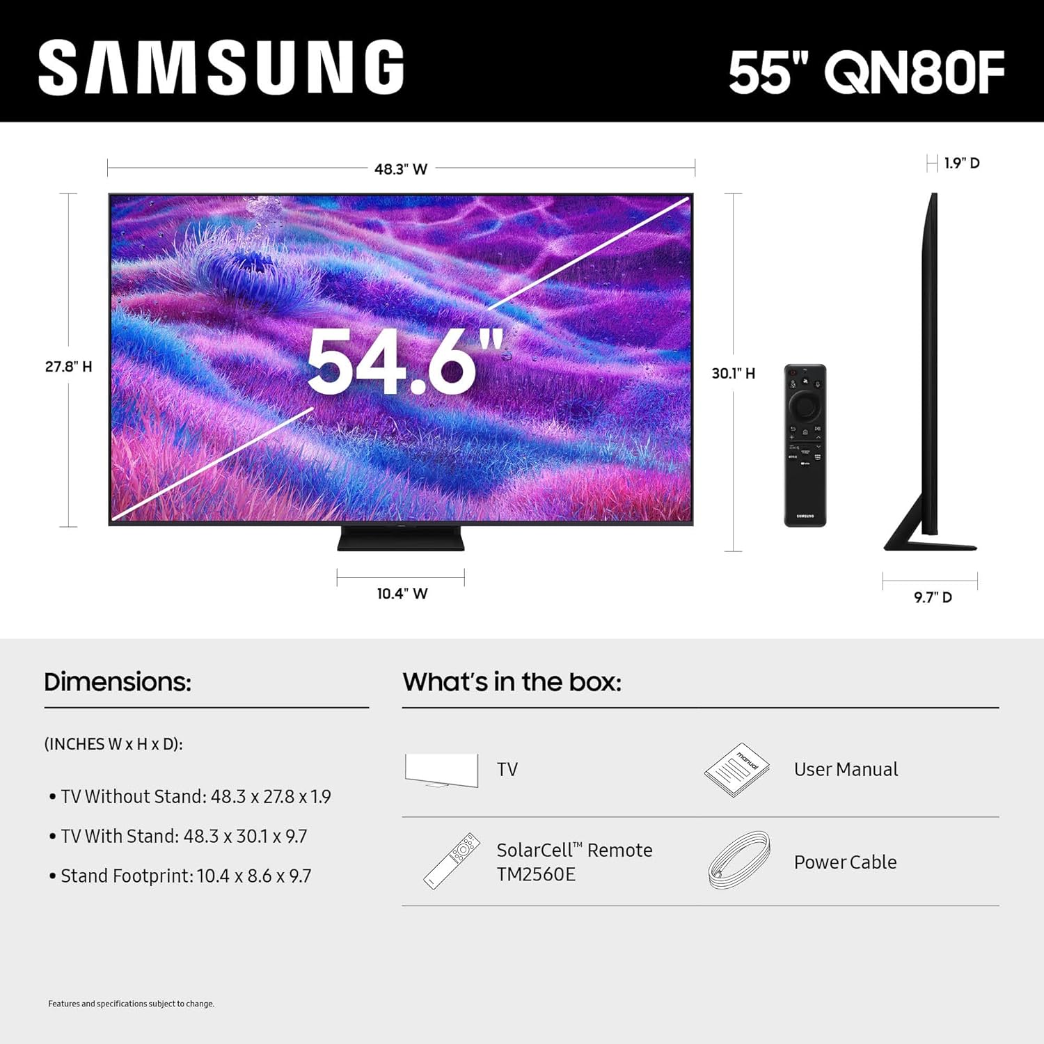 Samsung Neo QLED QN80F 4K Smart TV