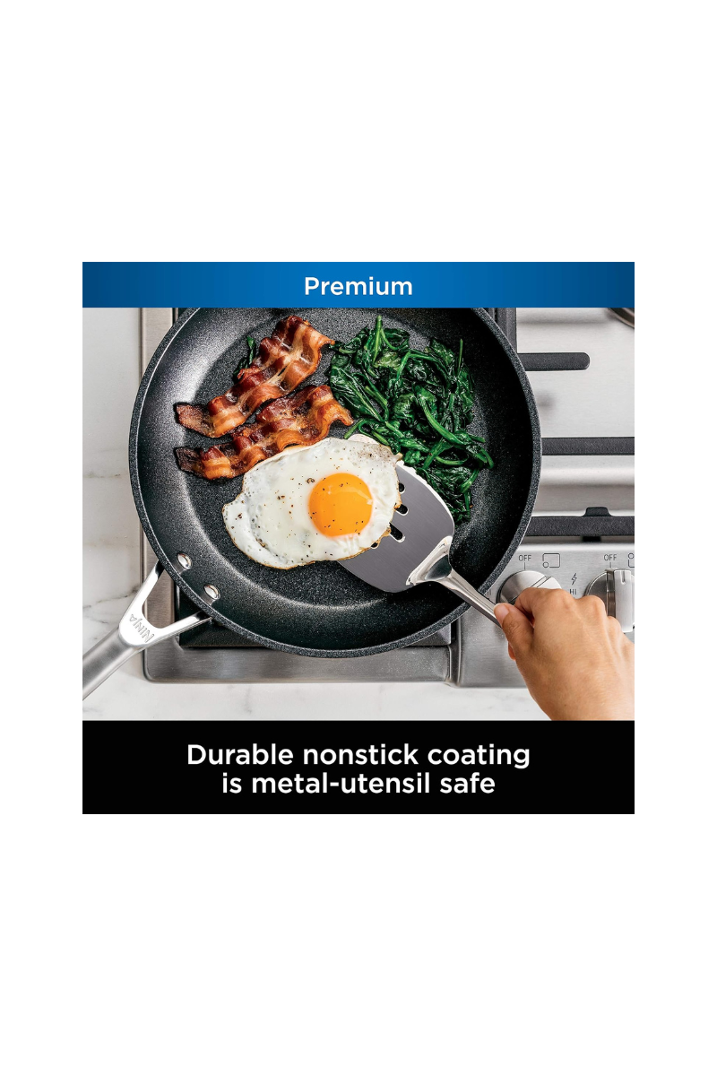 Ninja C33000 Foodi NeverStick Premium 3-Piece Cookware Set