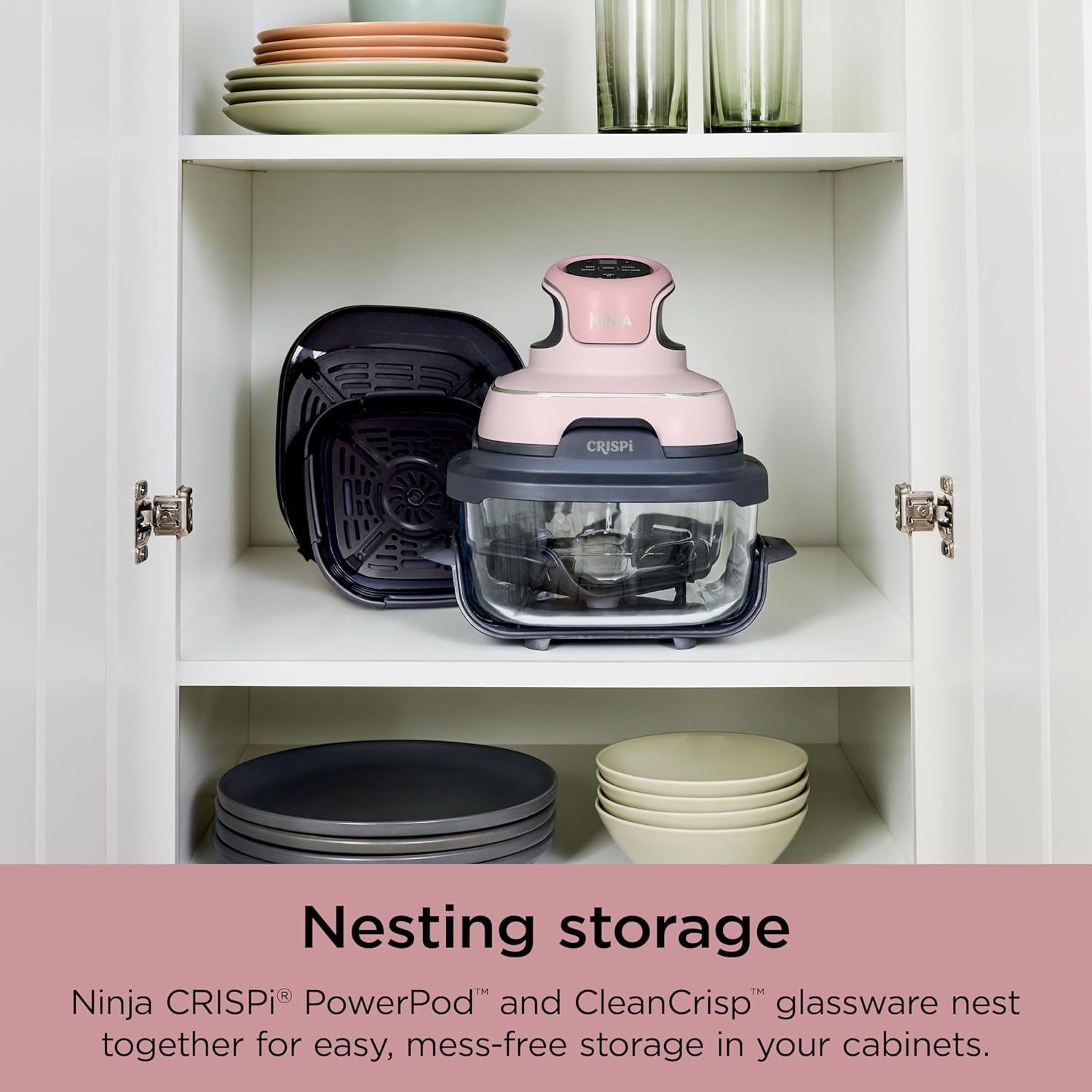 Ninja CRISPi 4-in-1 Portable Glass Air Fryer
