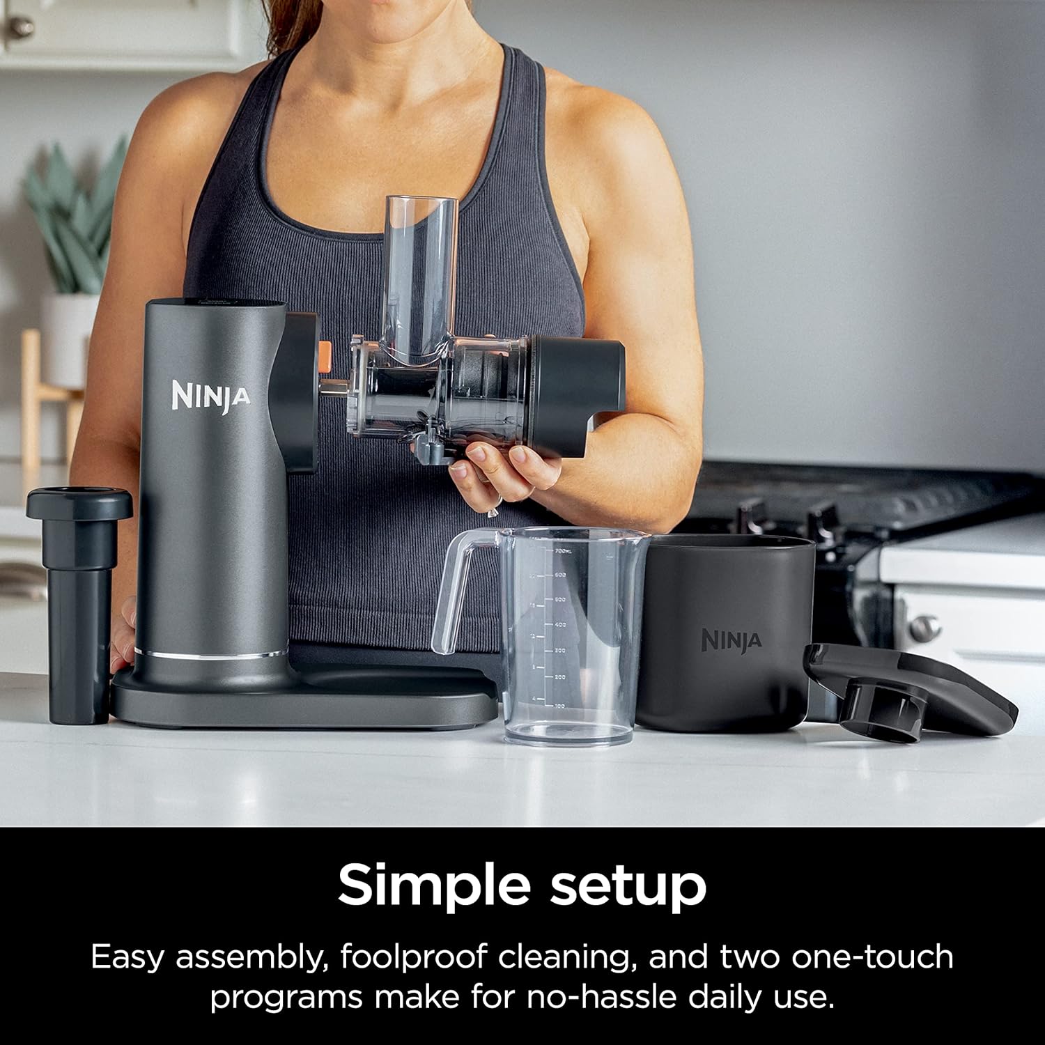 Ninja Cold Press Juicer with Anti-Clog Filter JC151