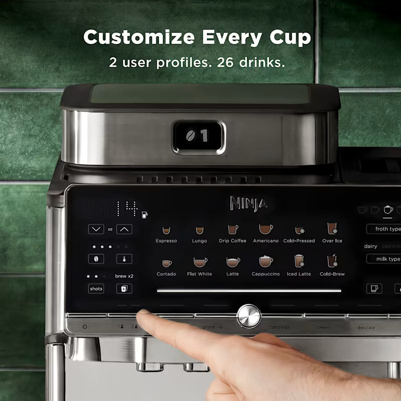 Ninja AutoBarista Pro Automatic Espresso Machine  AE1052