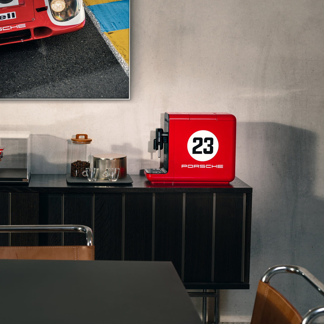 Porsche x SMEG Bean to Cup Coffee Machine 917 Salzburg BCC12917