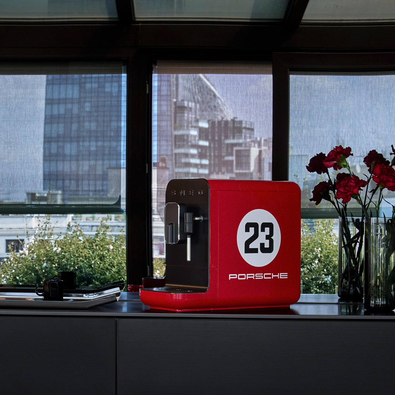 Porsche x SMEG Bean to Cup Coffee Machine 917 Salzburg BCC12917