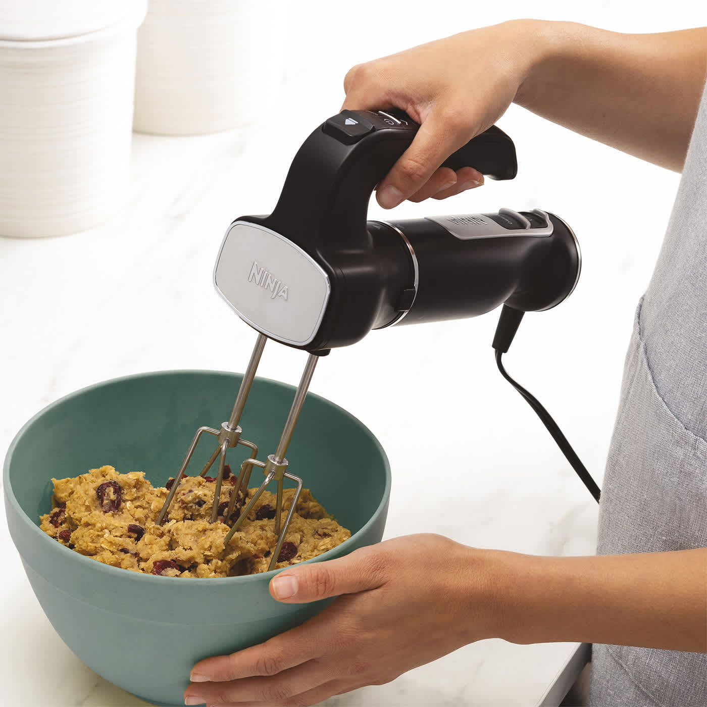 Ninja Foodi 3-in-1 Hand Blender Mixer & Chopper CI100