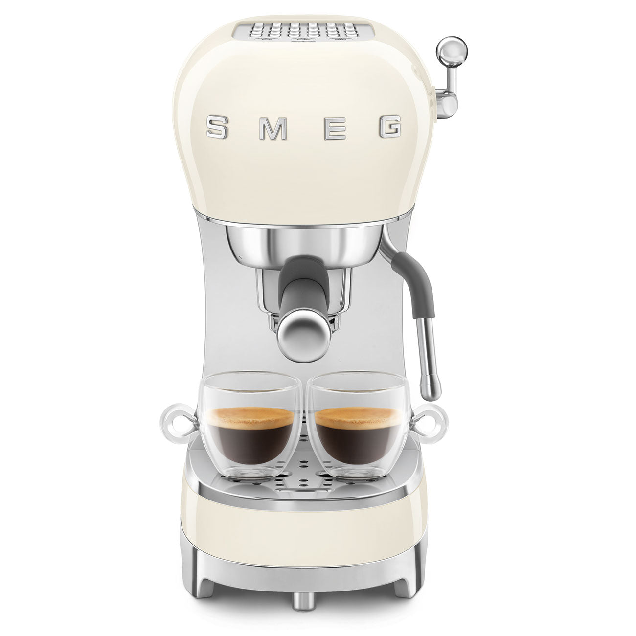 Smeg Espresso Coffee Machine with Steam Wand ECF02
