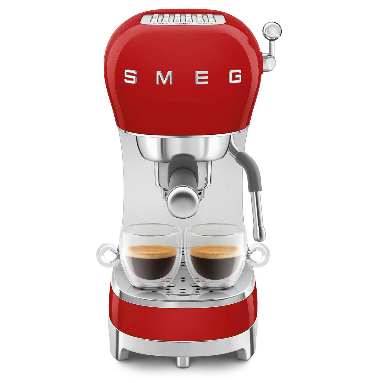 Smeg Espresso Coffee Machine with Steam Wand ECF02