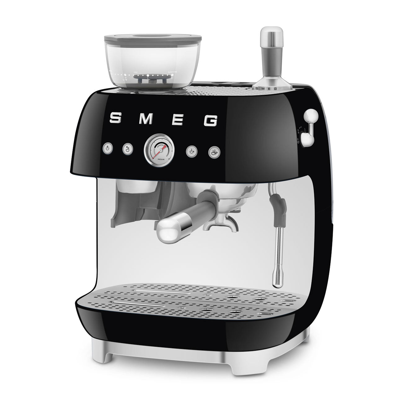 Smeg Manual Espresso Coffee Machine with built-in Grinder EGF03