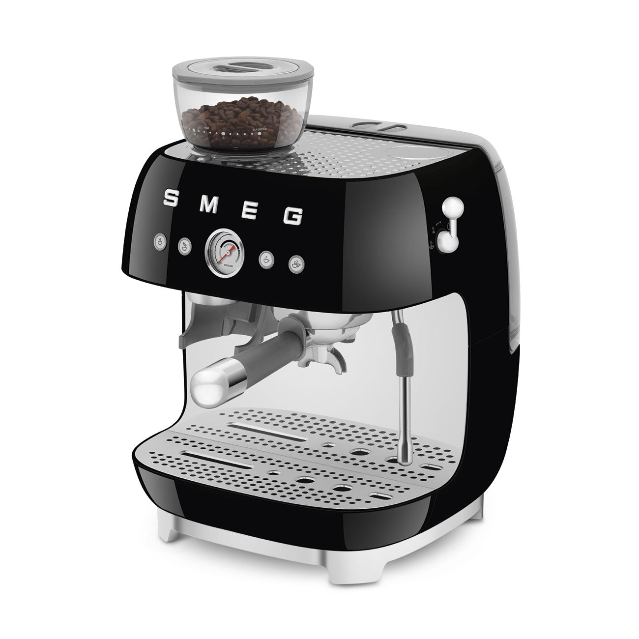 Smeg Manual Espresso Coffee Machine with built-in Grinder EGF03