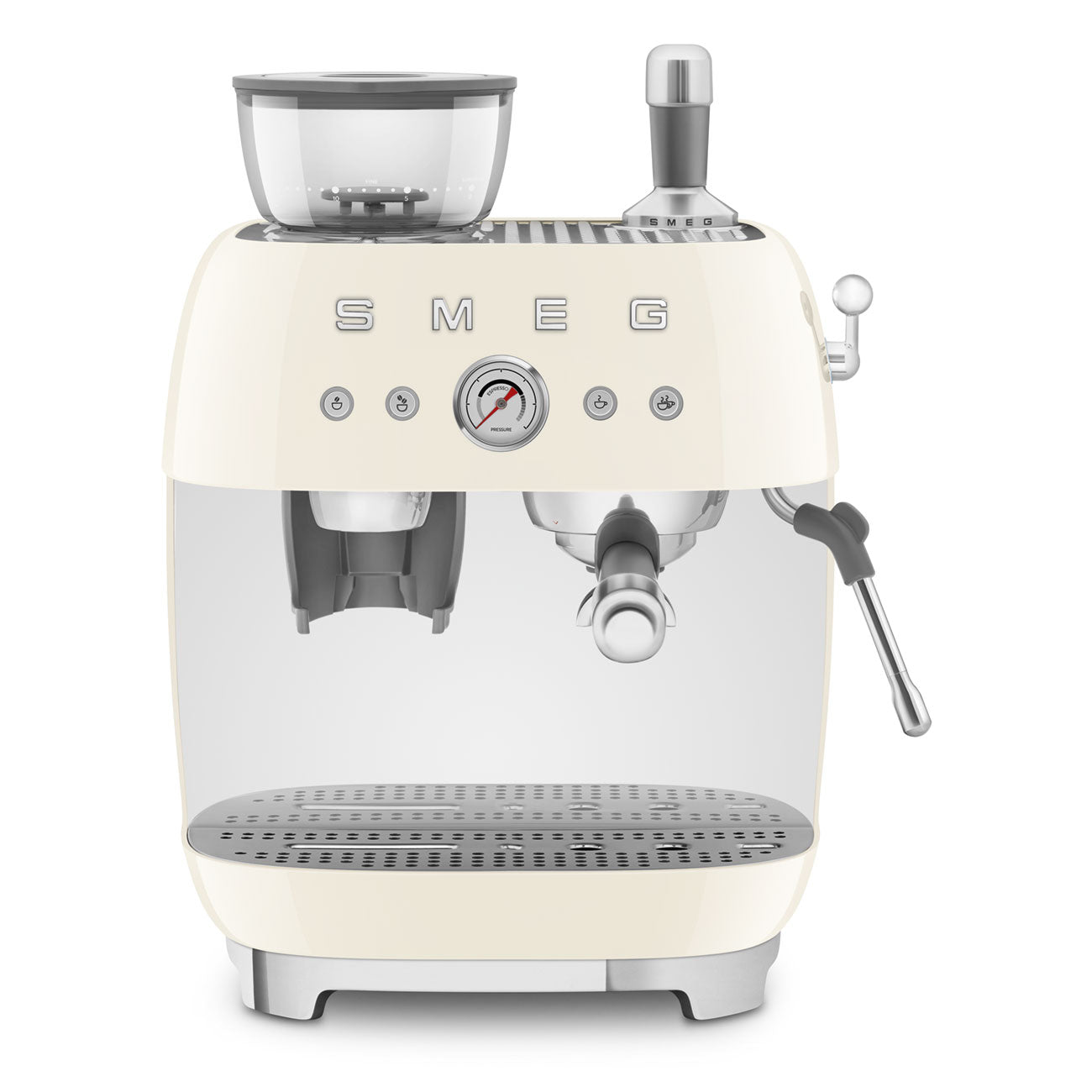 Smeg Manual Espresso Coffee Machine with built-in Grinder EGF03