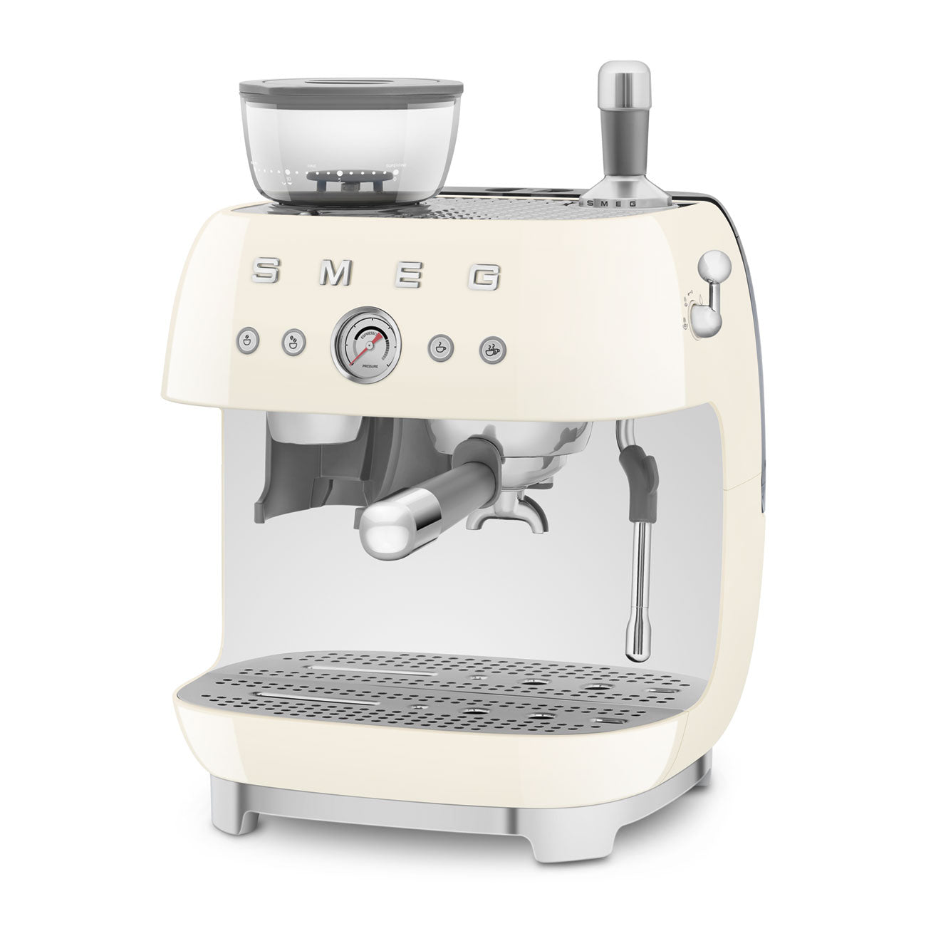 Smeg Manual Espresso Coffee Machine with built-in Grinder EGF03