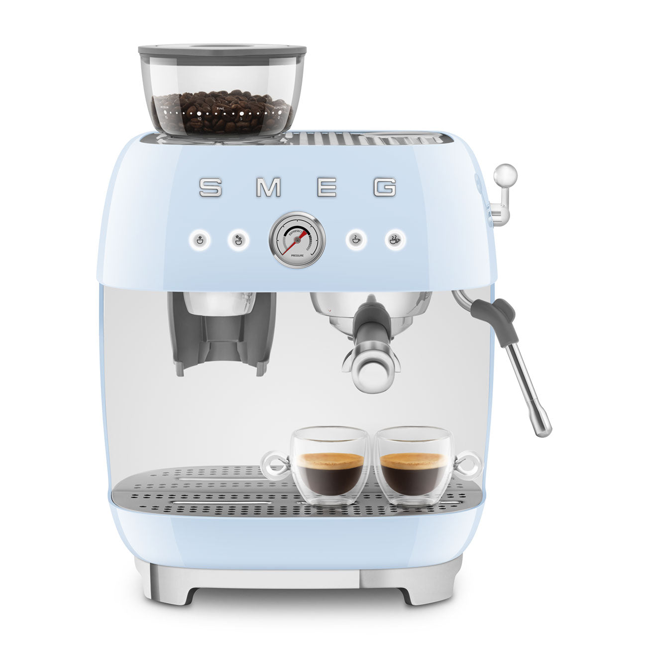 Smeg Manual Espresso Coffee Machine with built-in Grinder EGF03