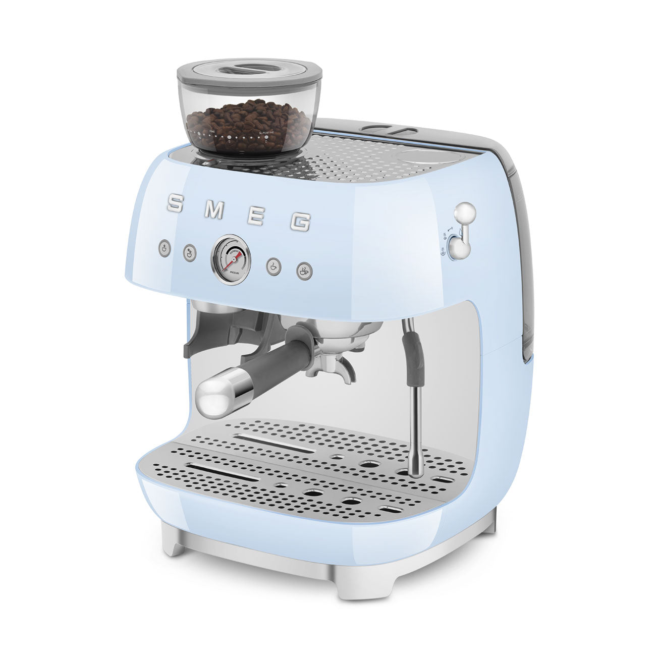 Smeg Manual Espresso Coffee Machine with built-in Grinder EGF03