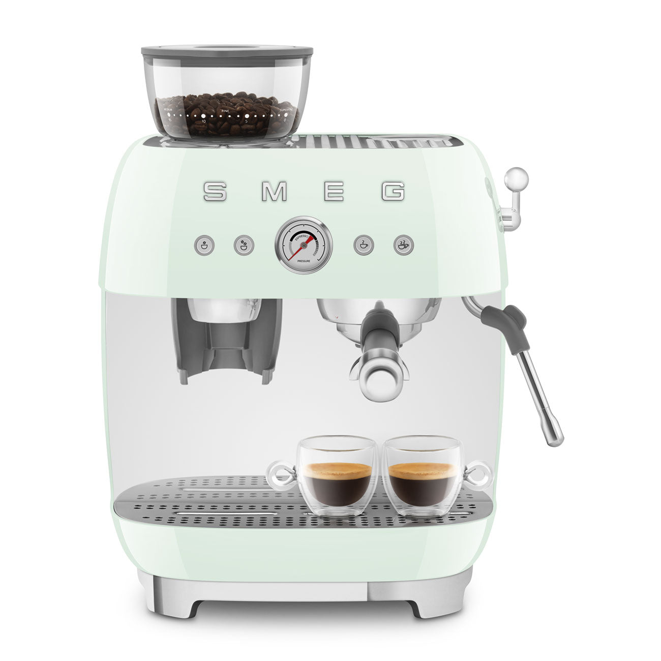 Smeg Manual Espresso Coffee Machine with built-in Grinder EGF03