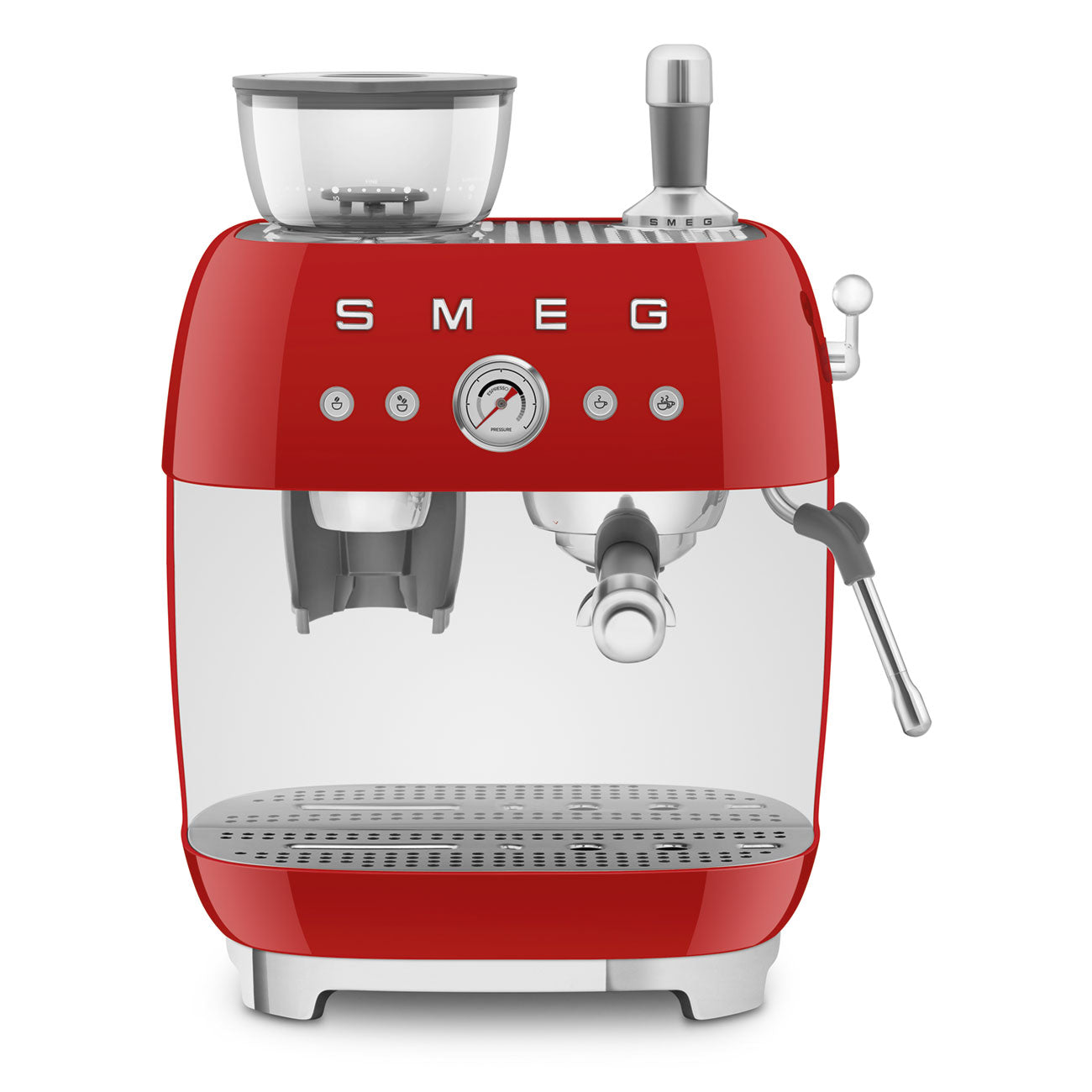 Smeg Manual Espresso Coffee Machine with built-in Grinder EGF03