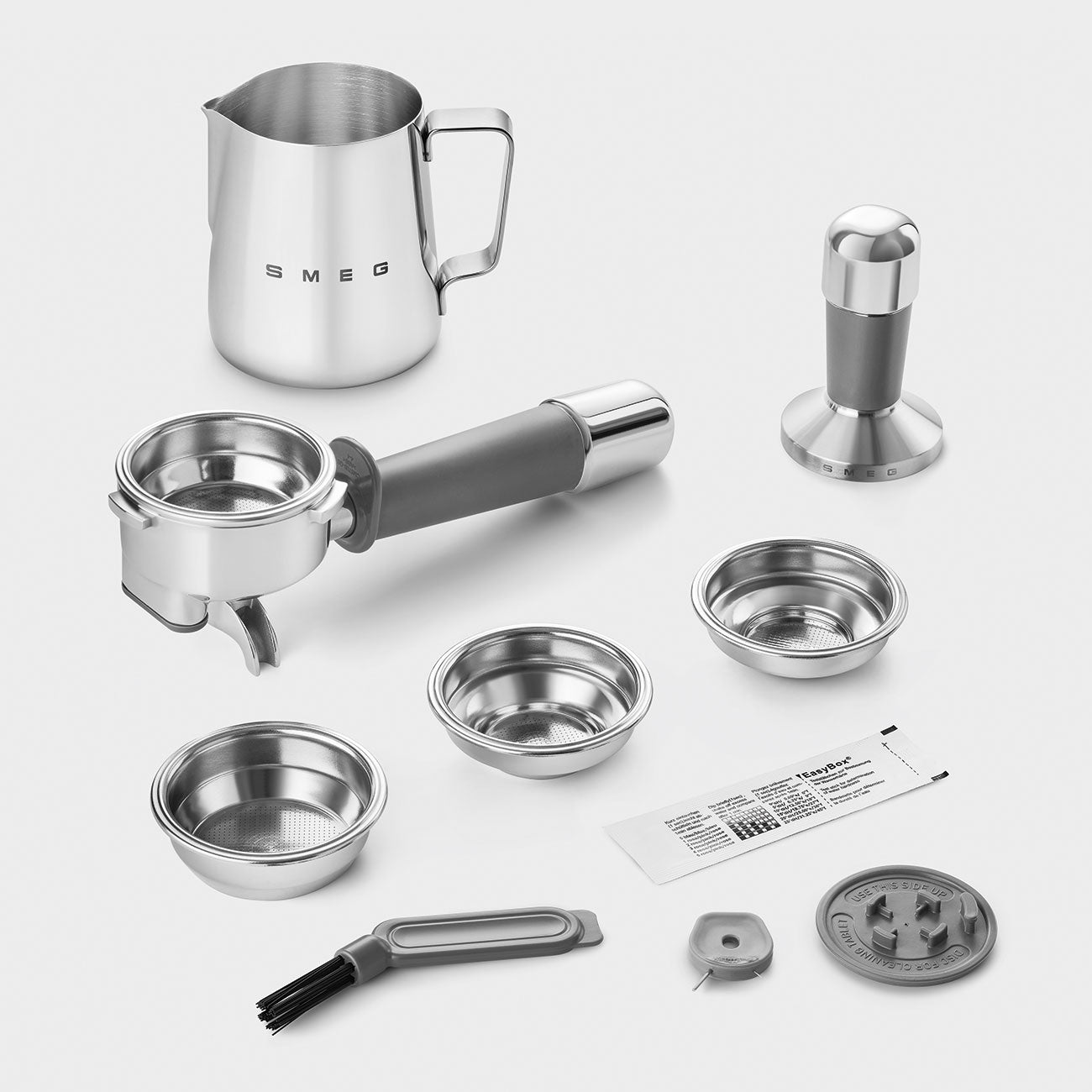 Smeg Manual Espresso Coffee Machine with built-in Grinder EGF03