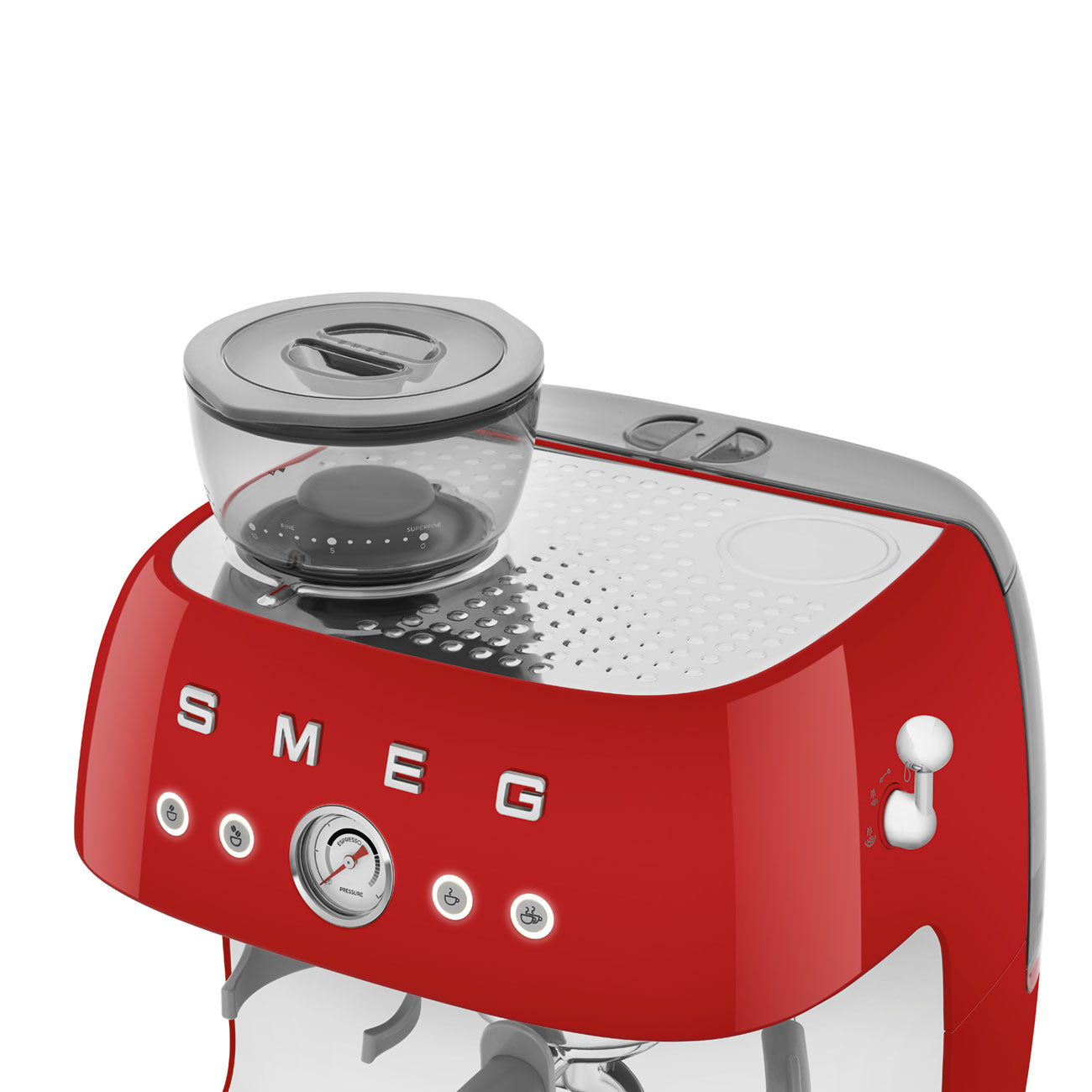 Smeg Manual Espresso Coffee Machine with built-in Grinder EGF03