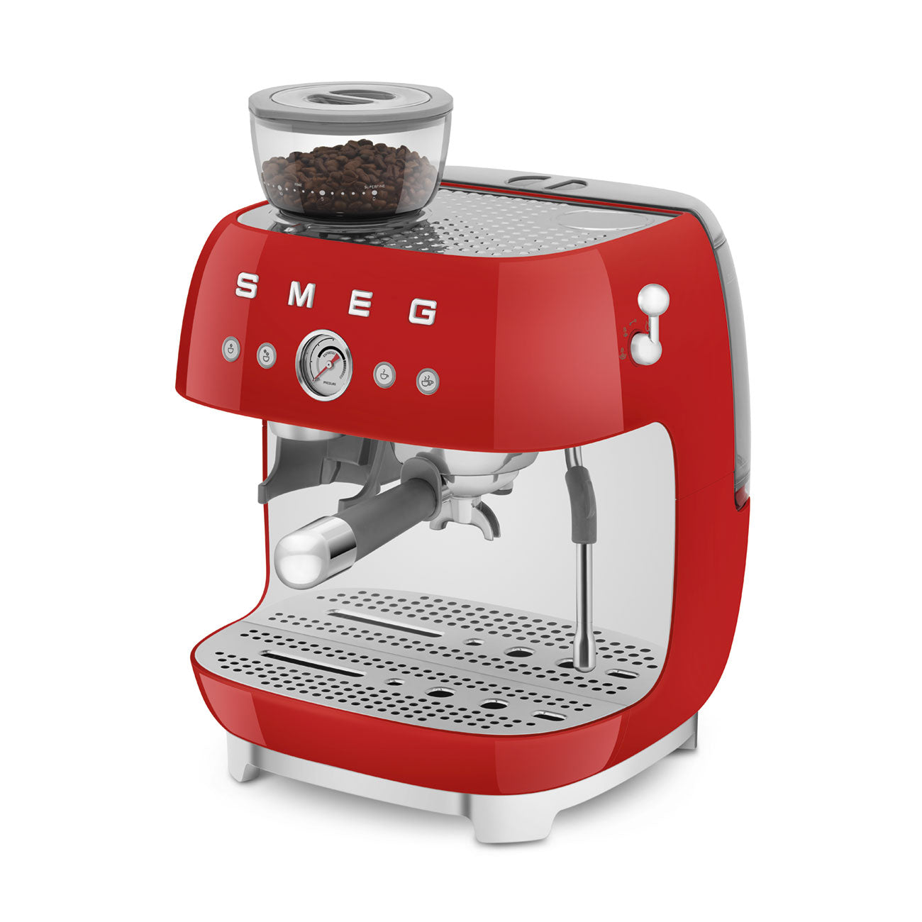 Smeg Manual Espresso Coffee Machine with built-in Grinder EGF03
