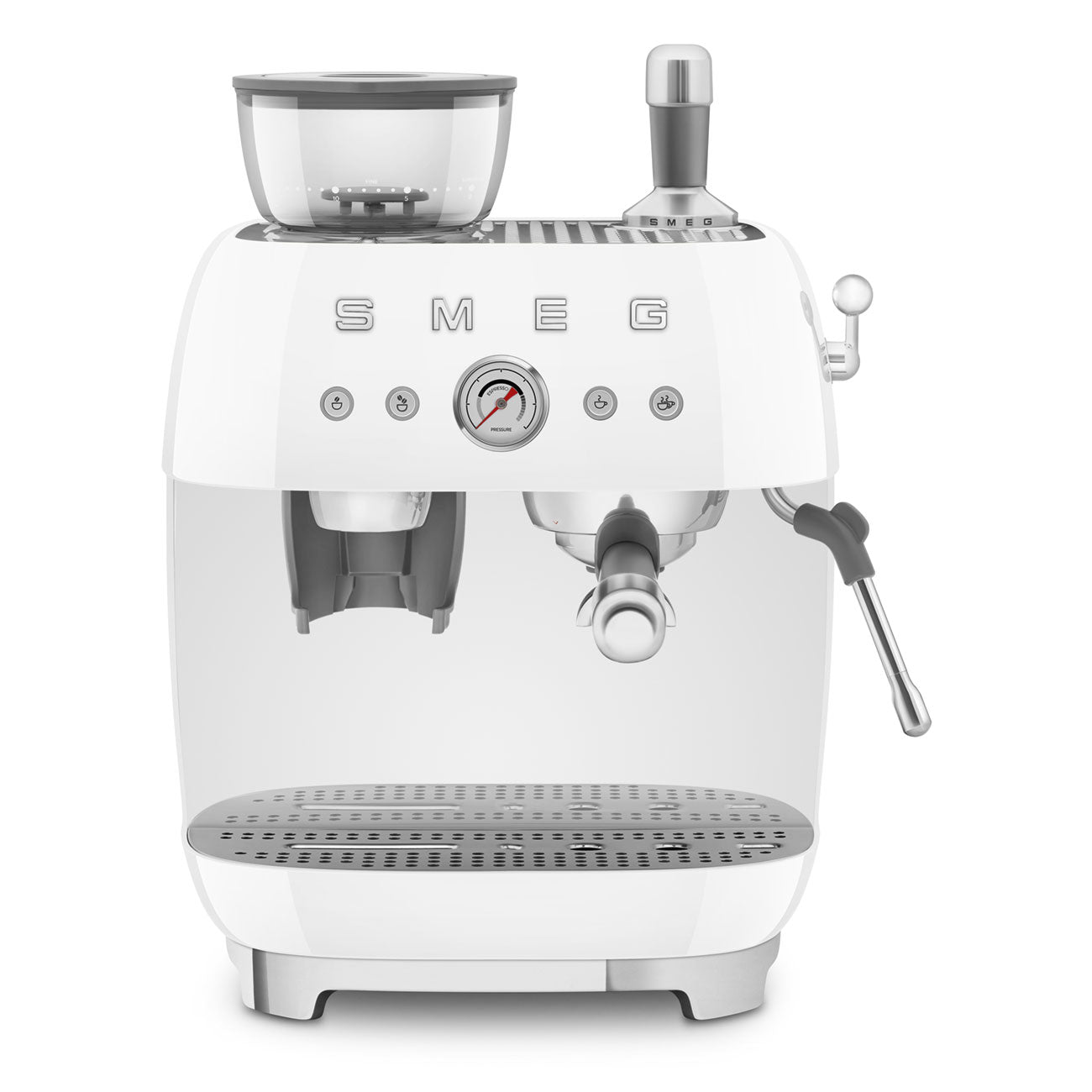 Smeg Manual Espresso Coffee Machine with built-in Grinder EGF03