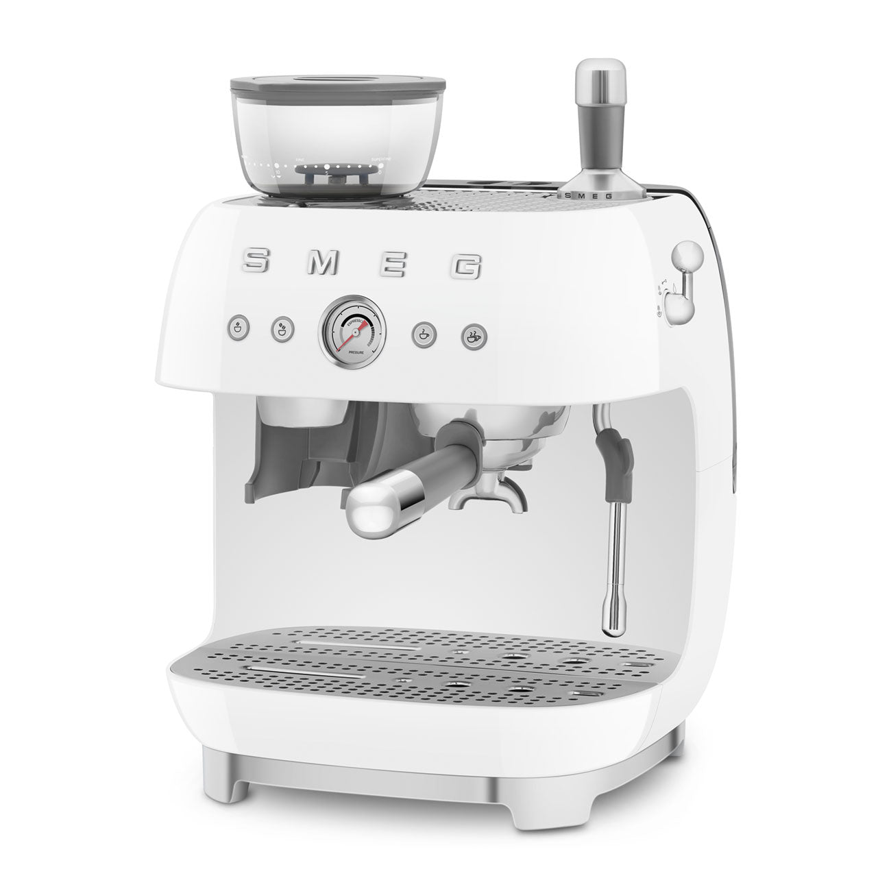 Smeg Manual Espresso Coffee Machine with built-in Grinder EGF03