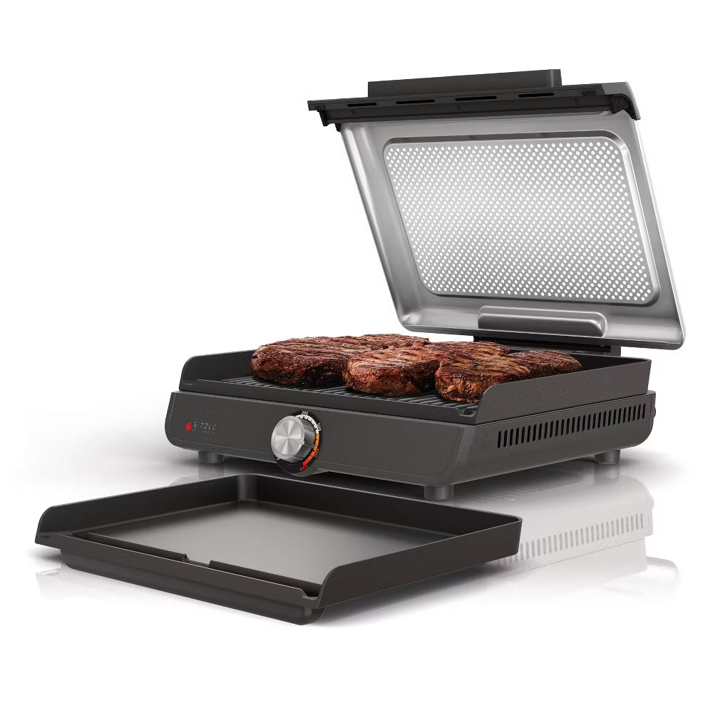 Ninja Sizzle Indoor Grill and Griddle Flat Plate GR101