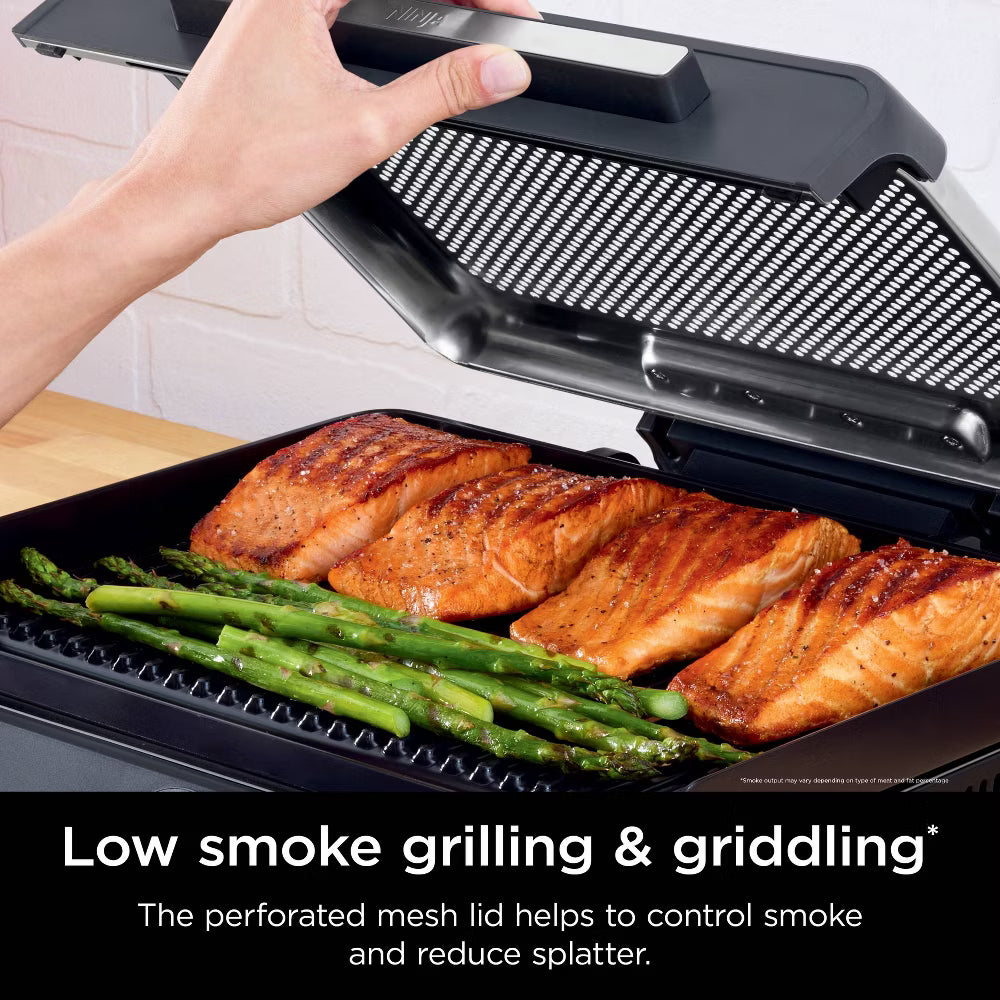 Ninja Sizzle Indoor Grill and Griddle Flat Plate GR101