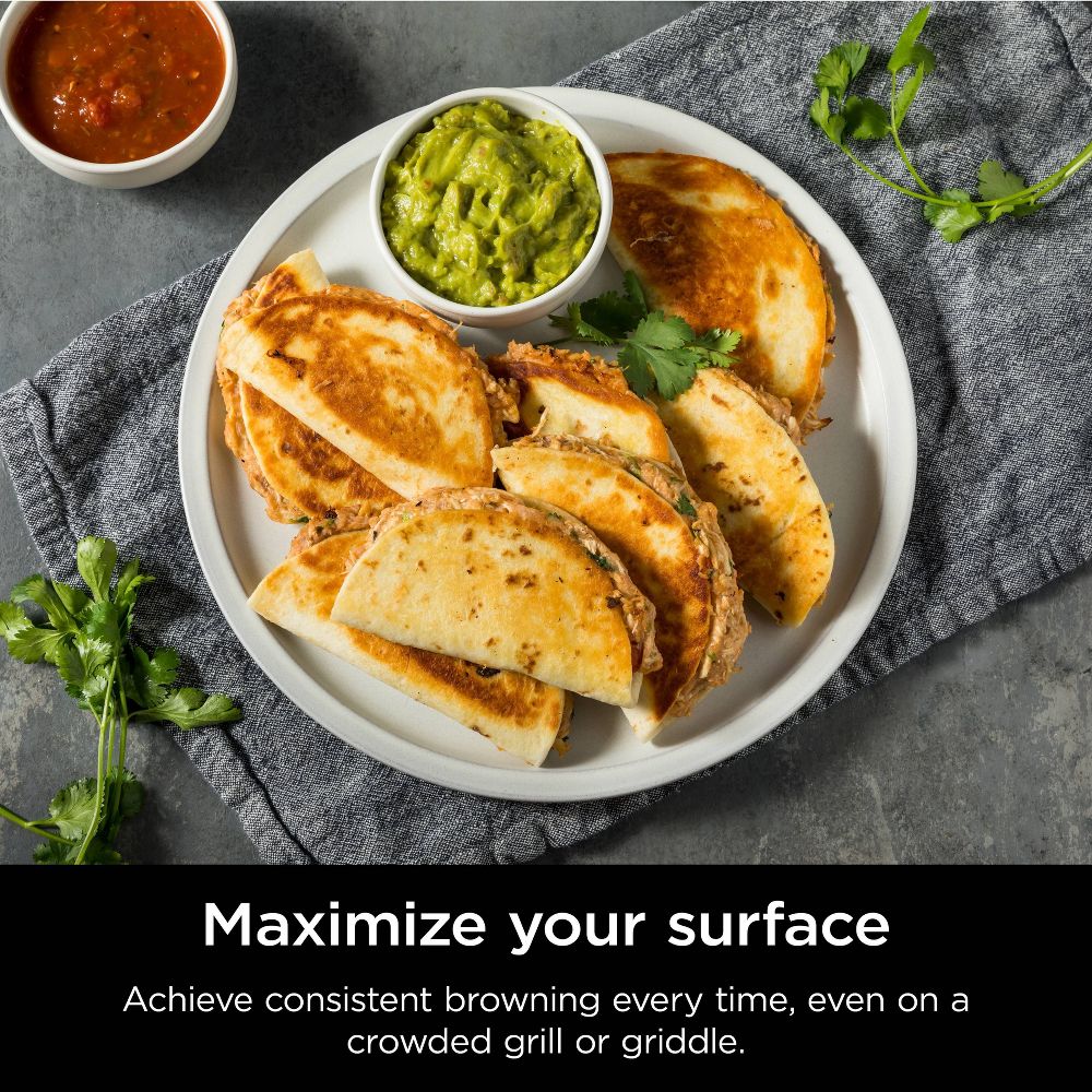 Ninja Sizzle Pro XL Indoor Grill and Griddle Flat Plate GX101