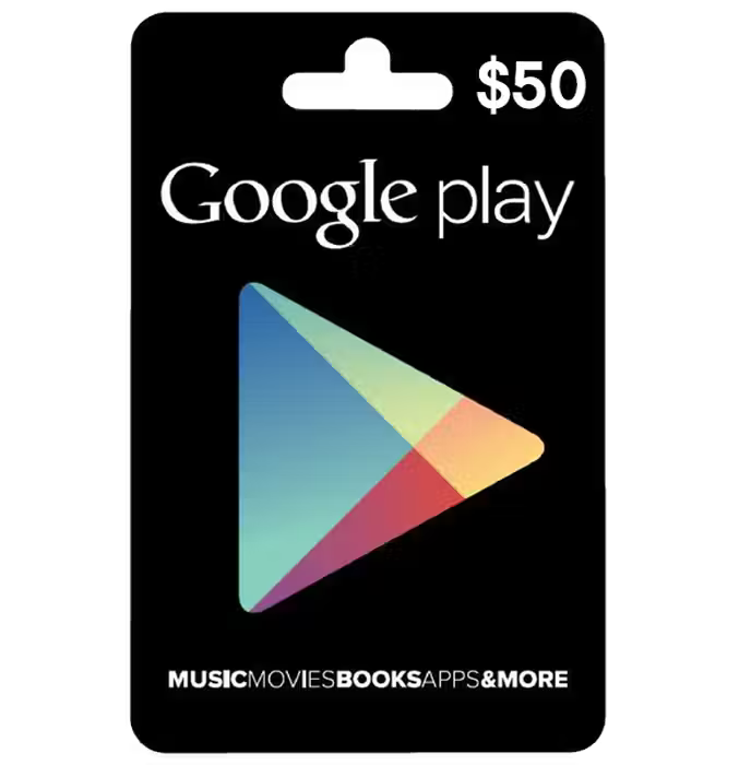 Google Play Gift Code 50$ USA