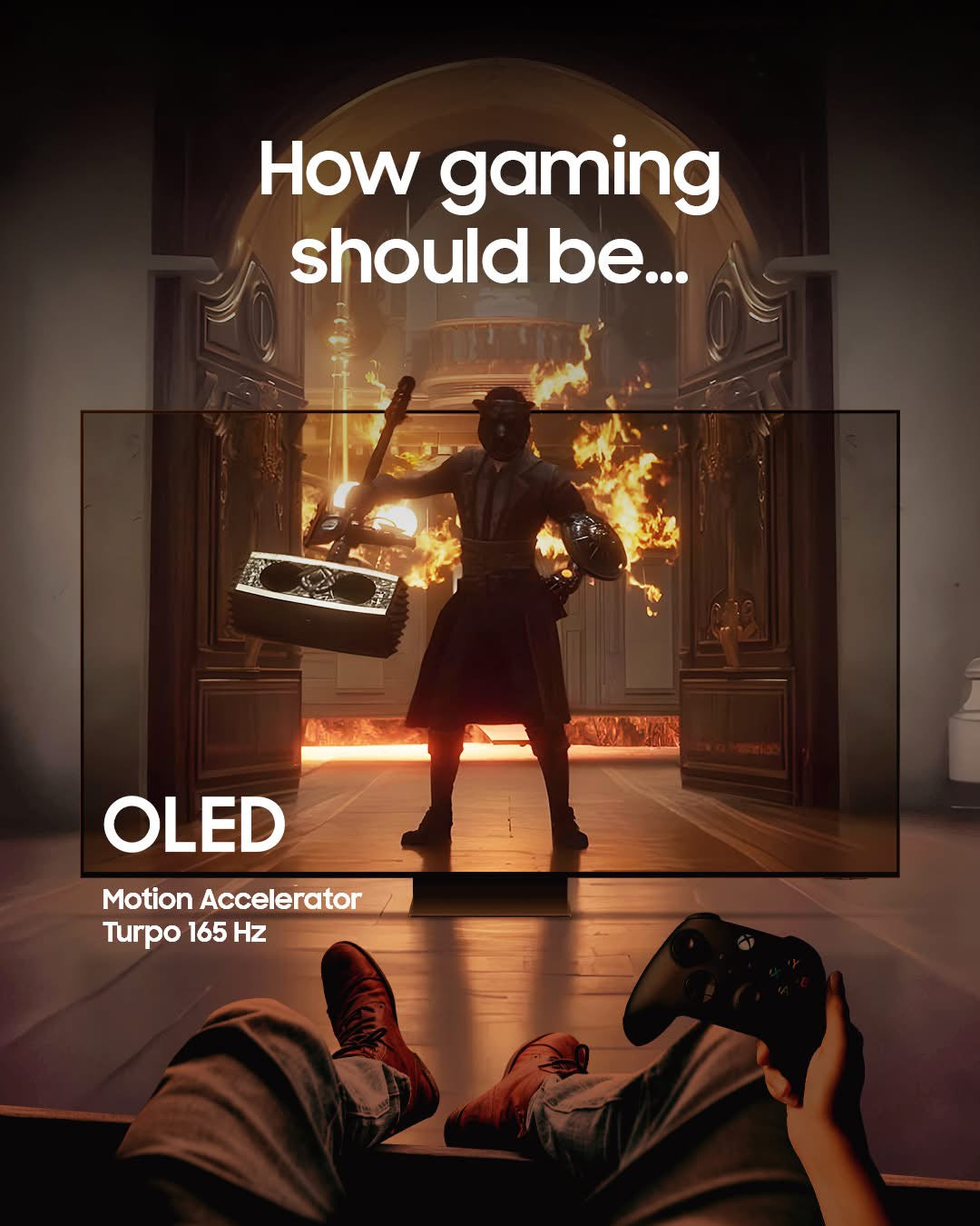 Samsung OLED S90F 4K Vision AI Smart TV