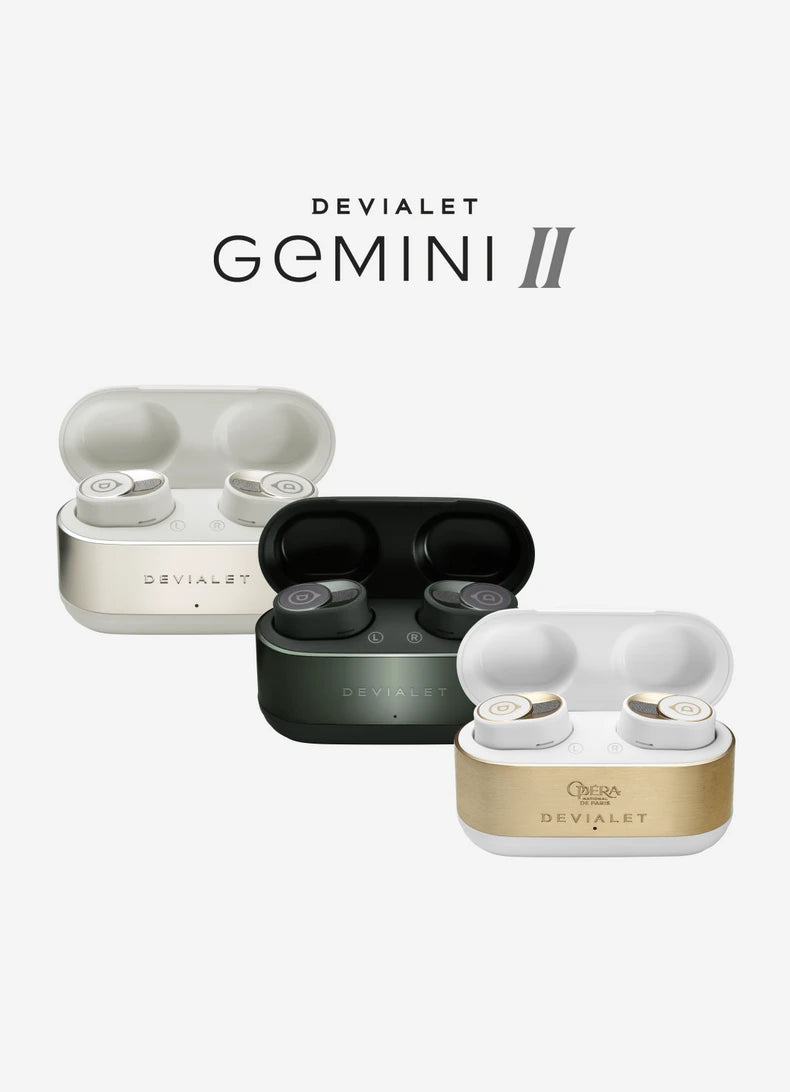 Devialet Gemini II Wireless Earbuds with Devialet ANC and Transparency