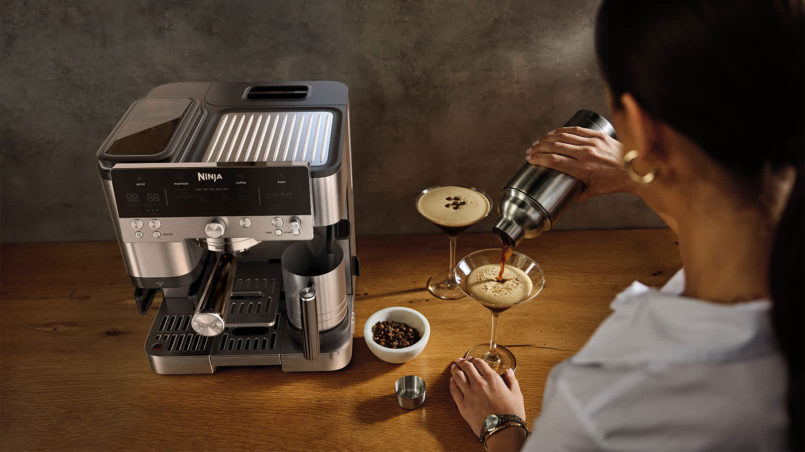 Ninja Luxe Café Premier Espresso Machine ES601