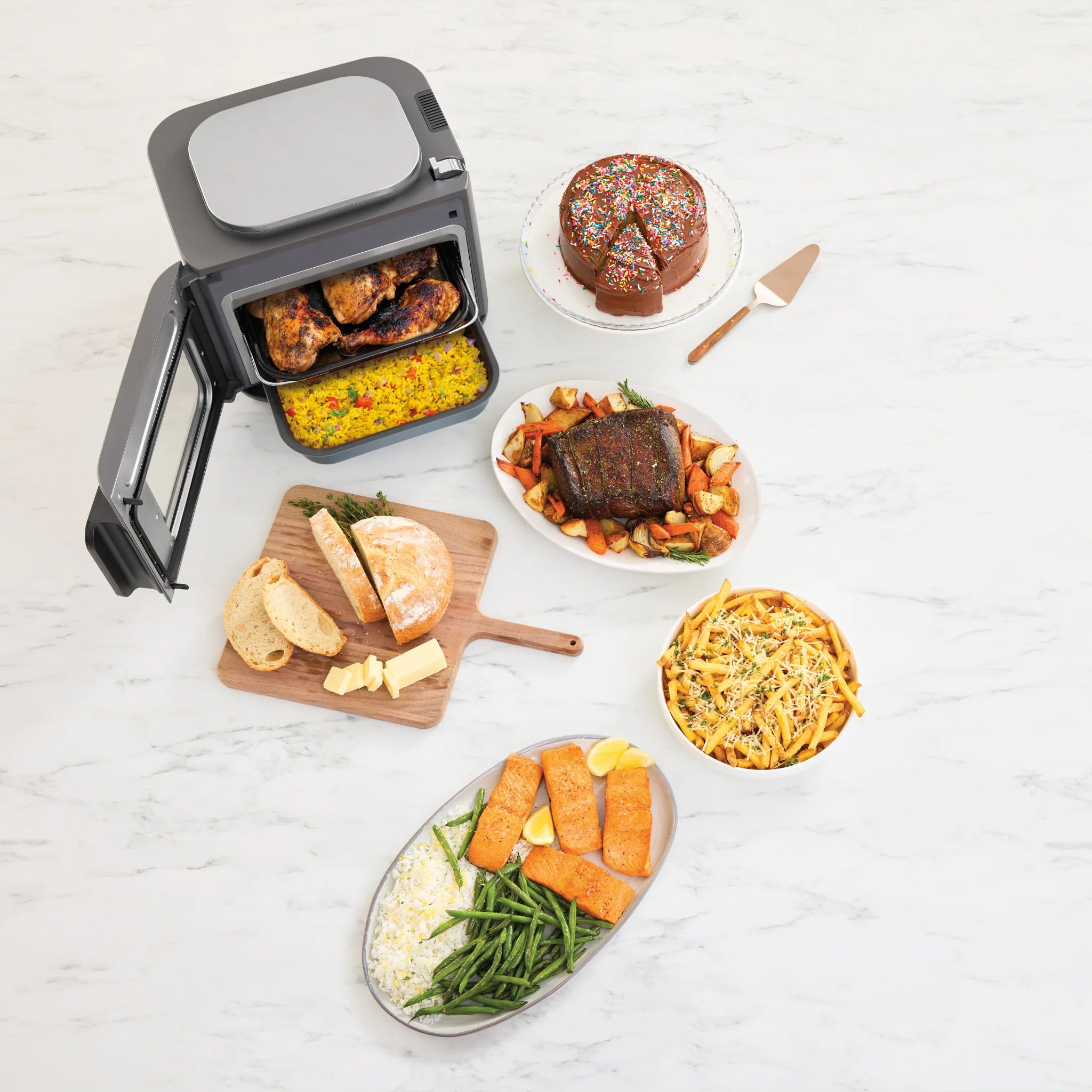 Ninja Combi 12-In-1 Multi-Cooker Oven & Air Fryer 12.5L SFP700ME