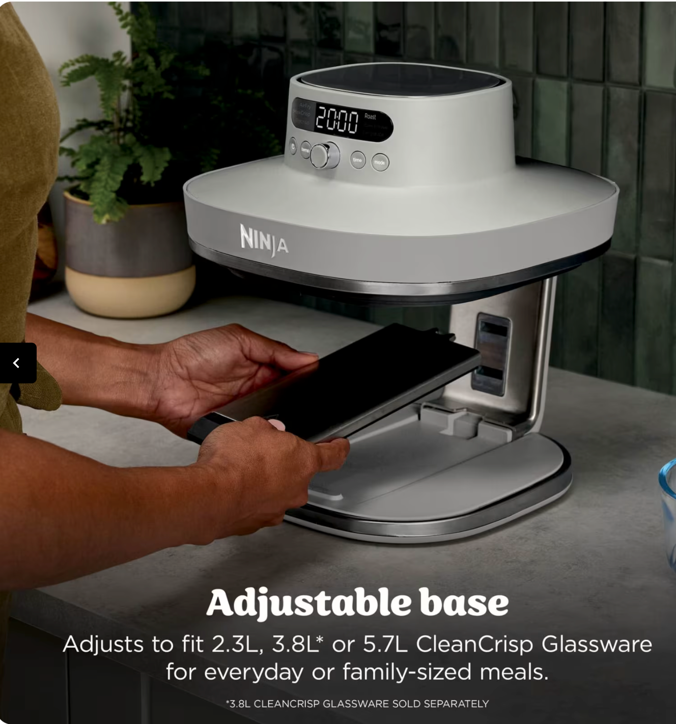 Ninja CRISPi PRO 7-in-1 XL Glass Air Fryer