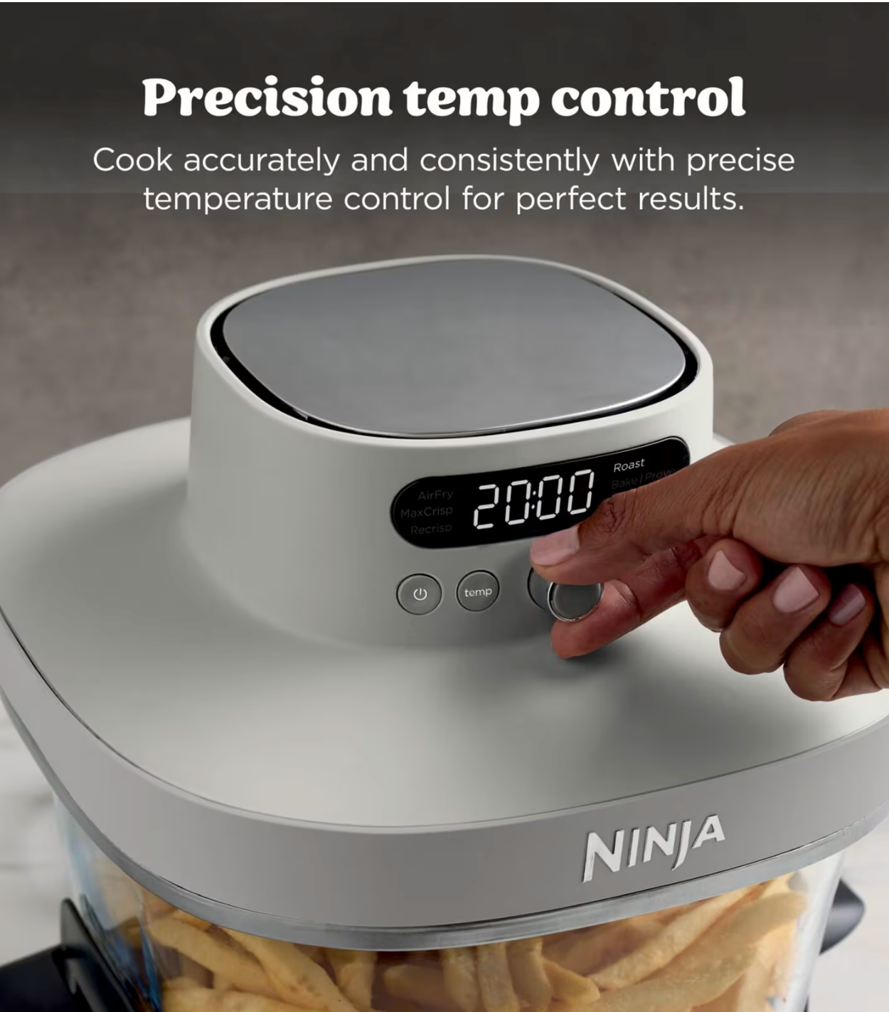 Ninja CRISPi PRO 7-in-1 XL Glass Air Fryer
