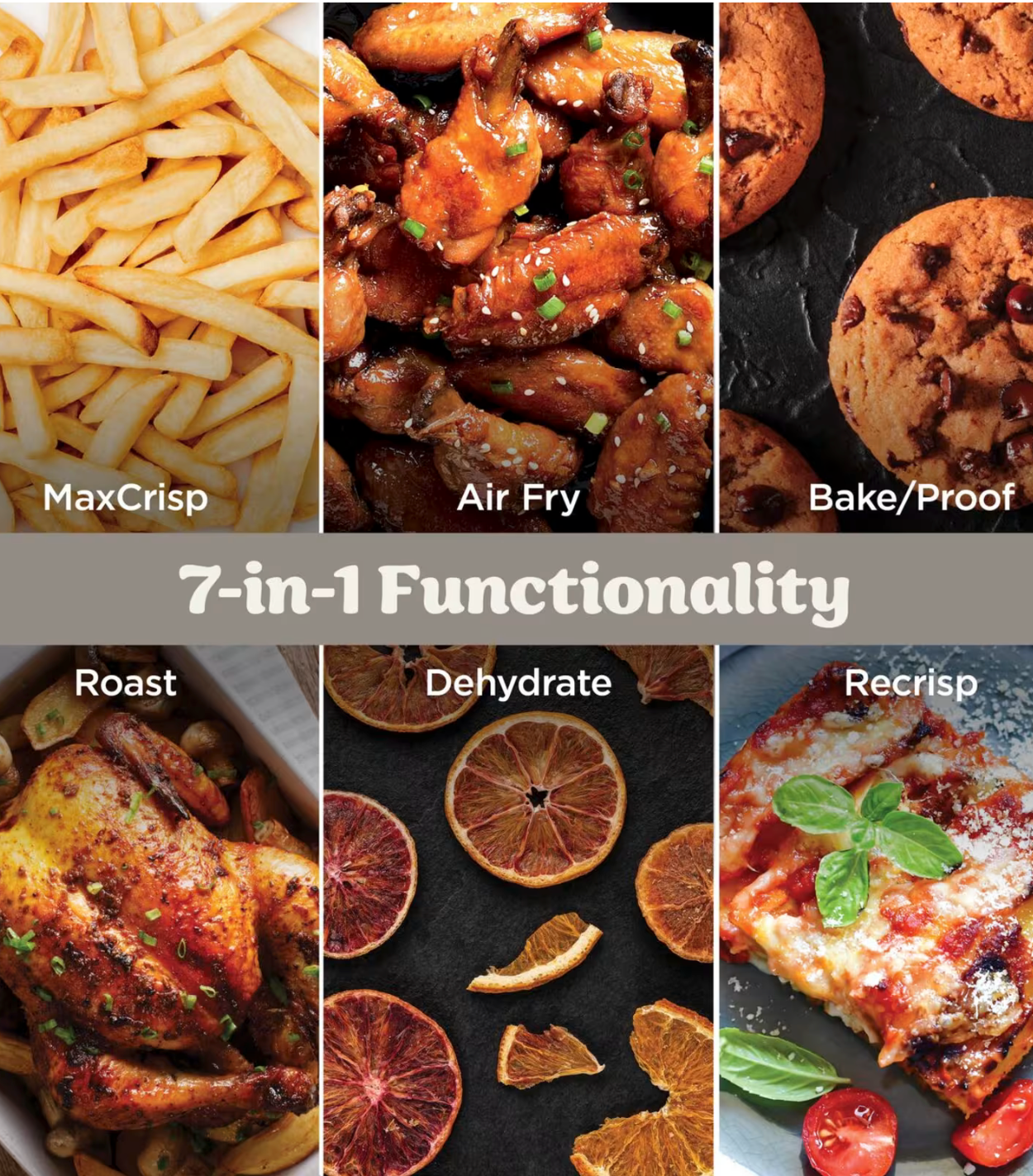 Ninja CRISPi PRO 7-in-1 XL Glass Air Fryer